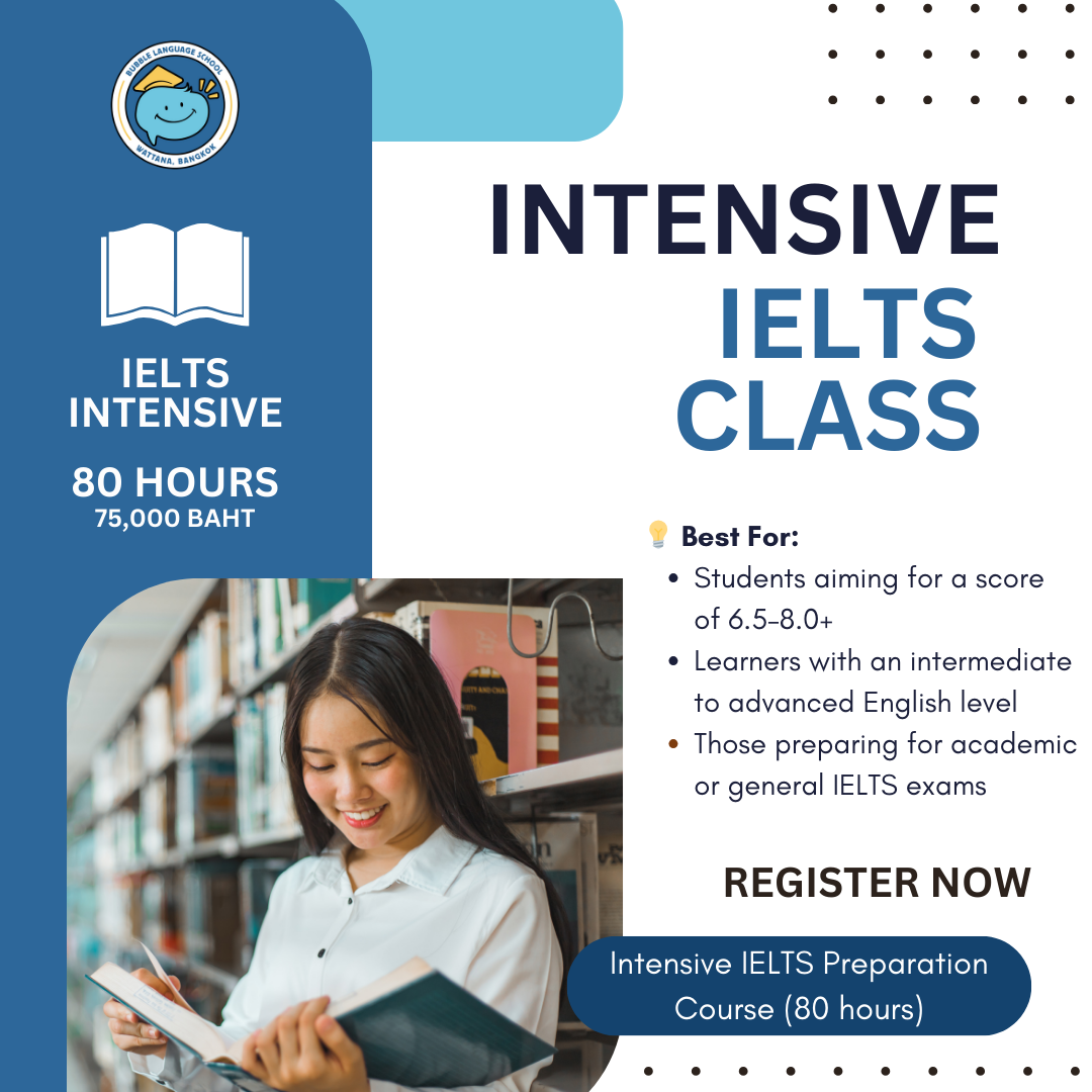 Intensive IELTS Preparation Course in Bangkok | 80-Hour Program ...